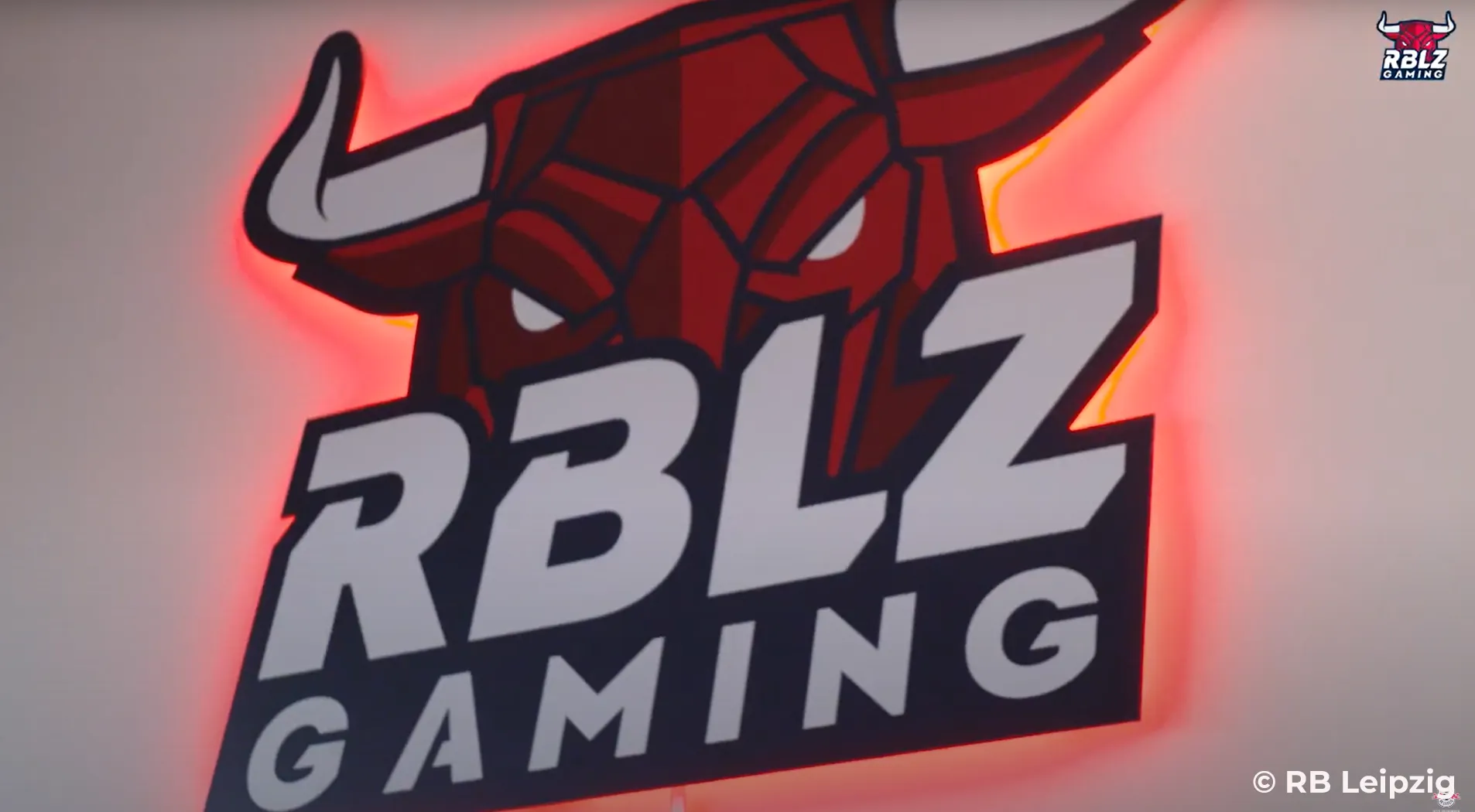 rblz gaming reklame schild