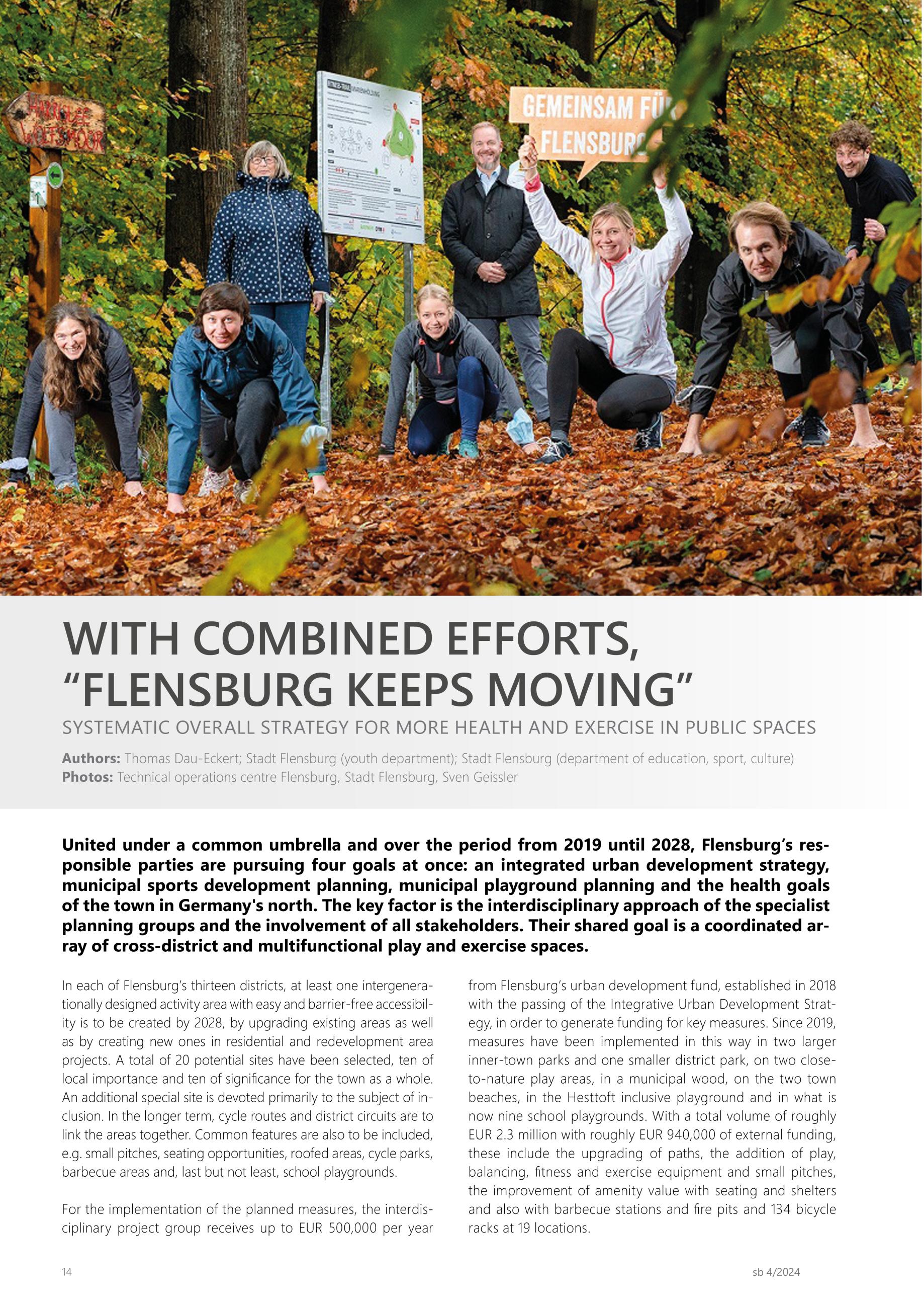 Flensburg bleibt in Bewegung