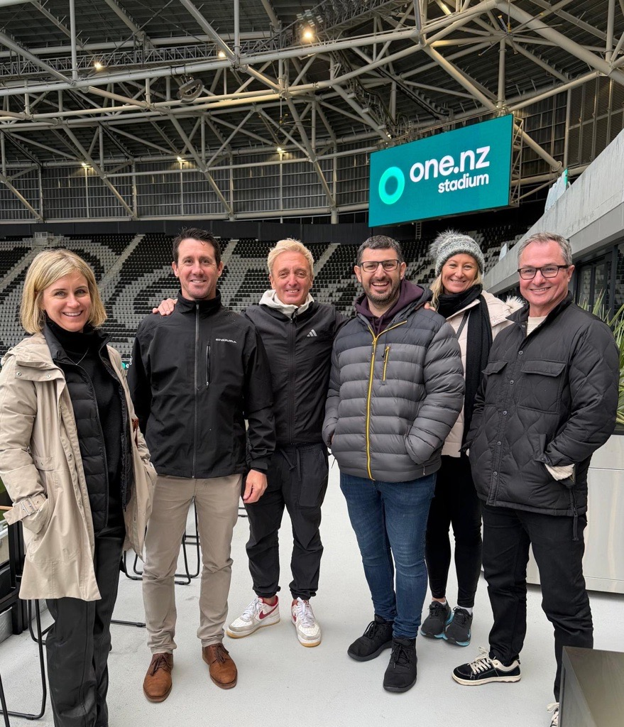 One NZ Stadium - tour participants 