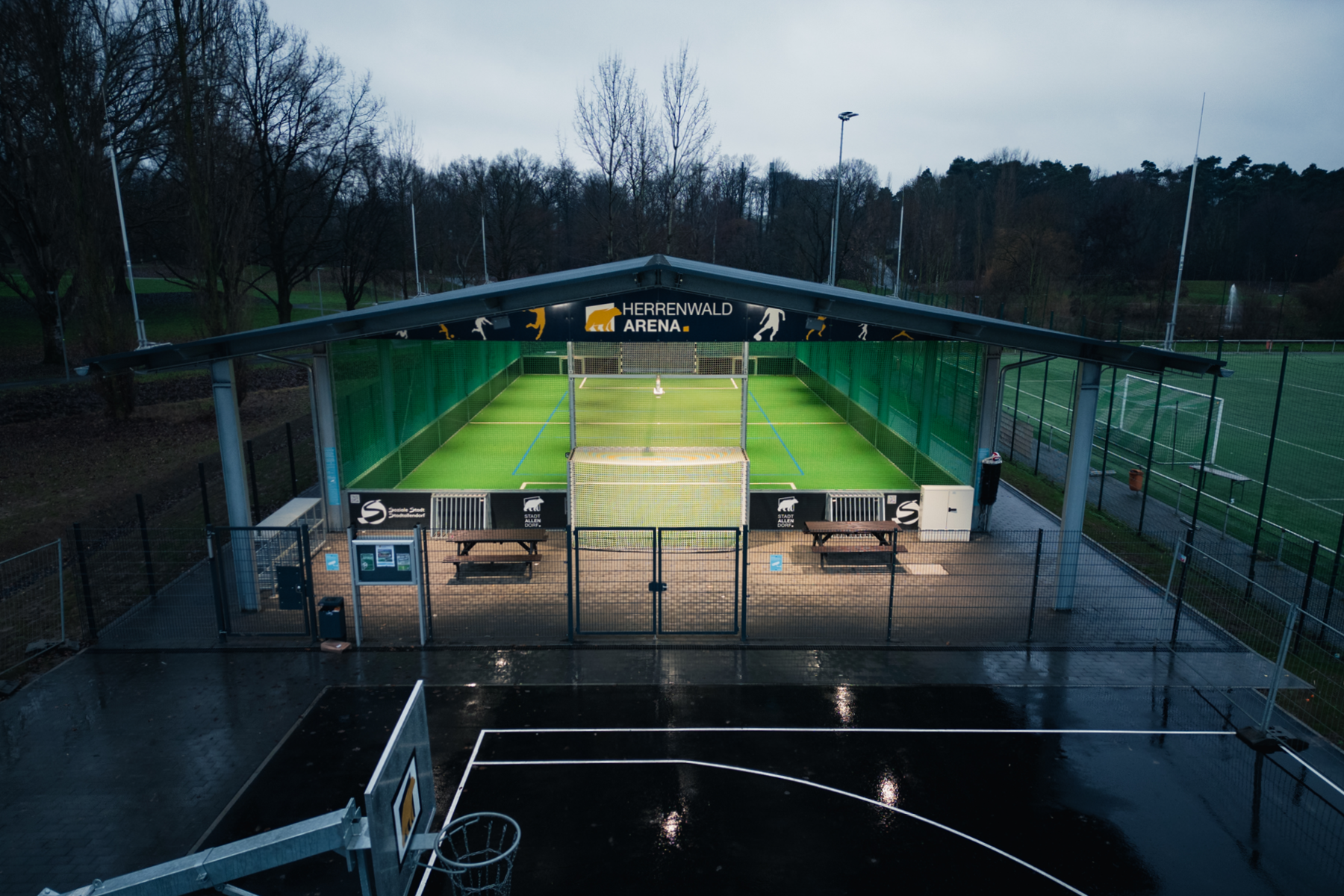 Herrenwald-Arena Stadtallendorf – die erste Freilufthalle des Landkreises