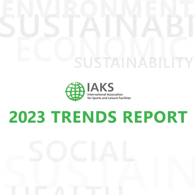 2023 IAKS Trends Report cover